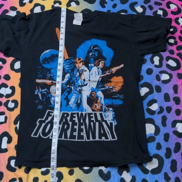 SOLD Y2K Star Wars Farewell to Freeway Tee - Picture 6 of 7